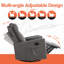 Fauteuil inclinable pivotant à 360 ° polyvalent