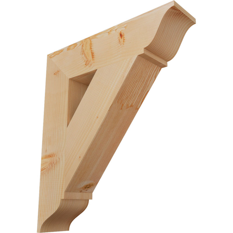 Support traditionnel, H 30 po x l 5,5 po x P 26 po, Douglas (lisse)