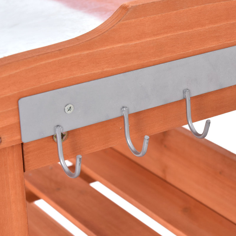 Banc de travail en bois Mahita