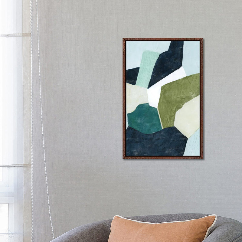 Dirty Martini I 1 Piece Floater Frame Wall Art on Canvas, 66.04 cm H x 45.72 cm W, Classic Wood
