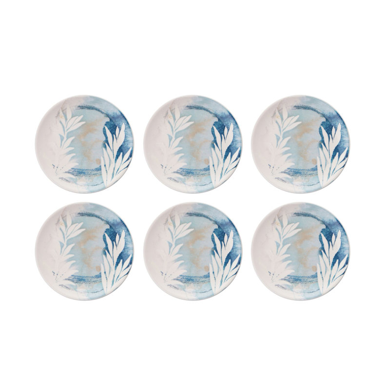 Ensemble d'assiettes à dessert (6 pièces)