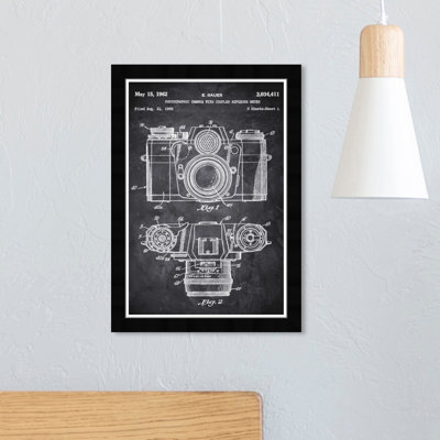 " Sauer Camera 1962 Chalkboard "