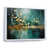 White Floater Framed