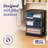 Homz Plastic Decorative Bin-94103785
