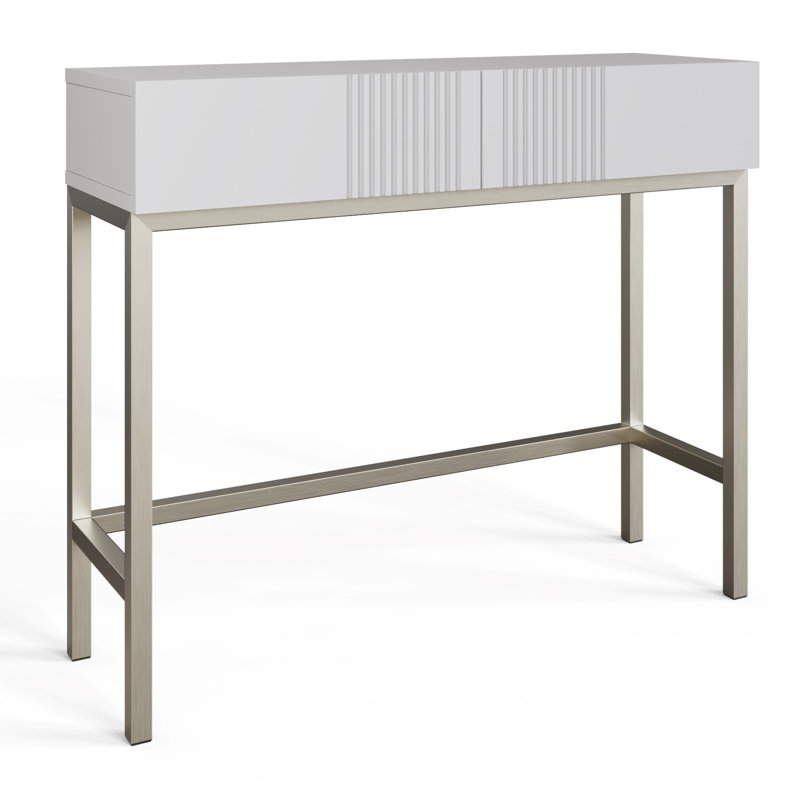IONA Console Table, White