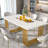 Legun Rectangular with Iron Base Dining Table-2040381230-2032798039
