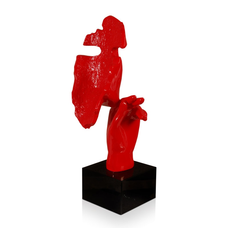 Aagna People Figurines & Sculptures, Red