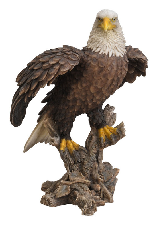 Figurine aigle chauve
