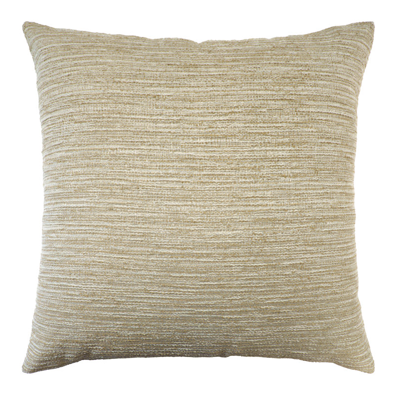 Molto Indoor / Outdoor Pillow Cover & Insert, Sand, Square 18"