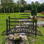 Pont de jardin en fer