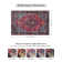 Watte Traditional Oriental Tribal Machine Washable Area Rug Perfect for Living Room, Dining Room, Bedroom Decor