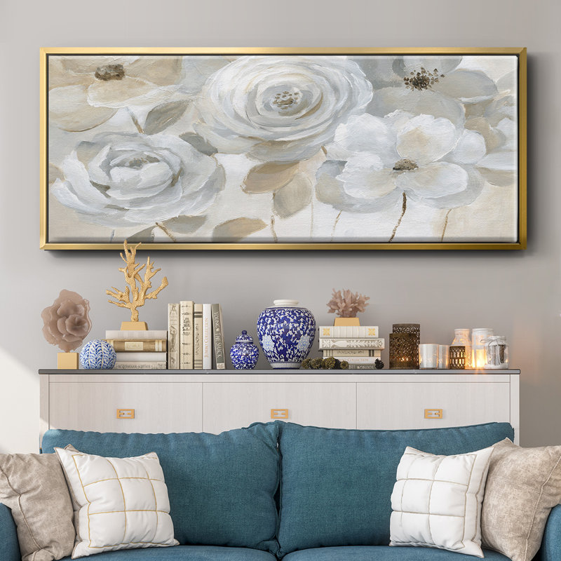 Chœur, toile encadrée, H 20 po x l 50 po