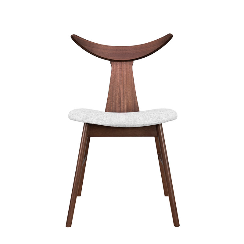 Volente 46cm H Fabric Upholstered Slat Back Side Chair