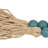 Barri Wood and Jute Decorative Bead Strand with Woven Texture and Tassel Detail Featuring Rustic Design and Contemporary Accents for Versatile Styling in Modern or Traditional Settings-2051900898