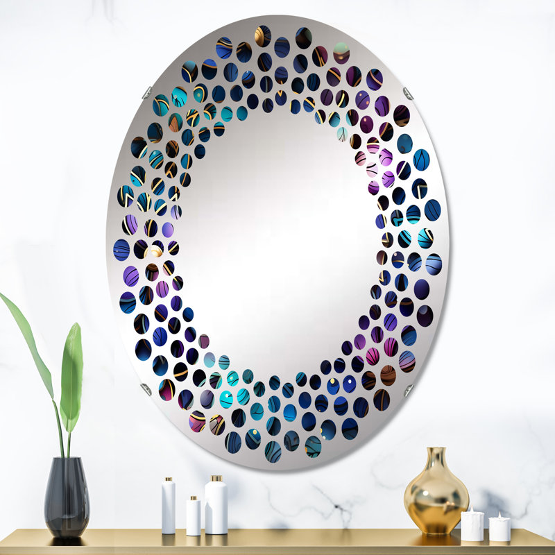 Miroir mural oval, 35,4 po x 23,6 po