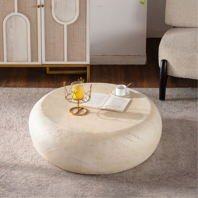 Table basse ronde Mid-Century