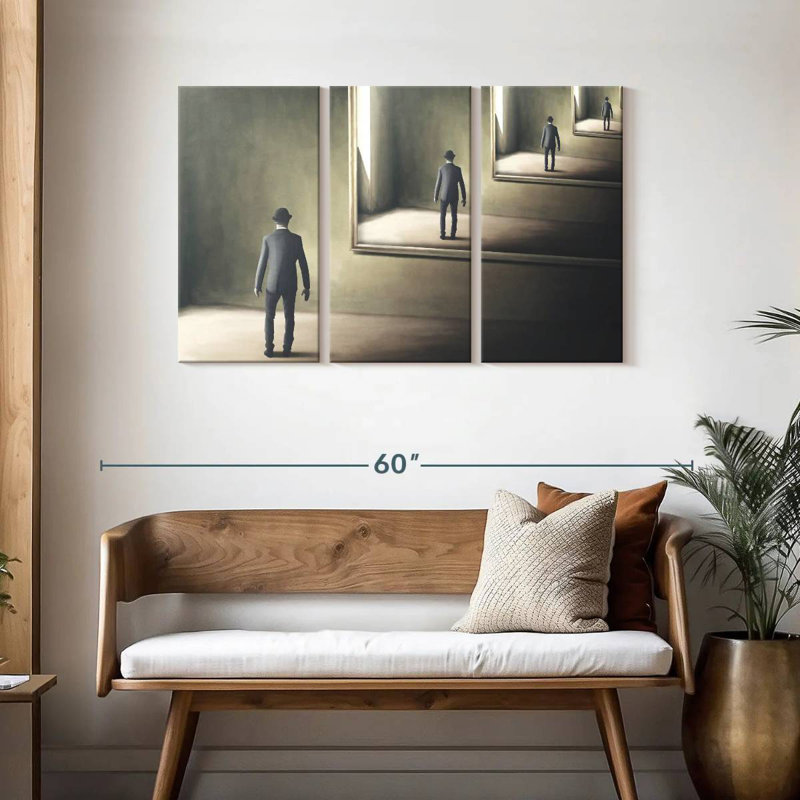 Kelan Infinite Man, 28" H x 45" W