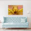 Yellow Crab Spider Contemporary Crab Spider Wall Art Print 1 Piece Wrapped Canvas Wall Art-738122874