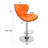 Anjolee 32.5'' Swivel Adjustable Height Counter Stool with Metal Frame-954967279
