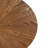 Solid Wood Oval End Table-2146664988