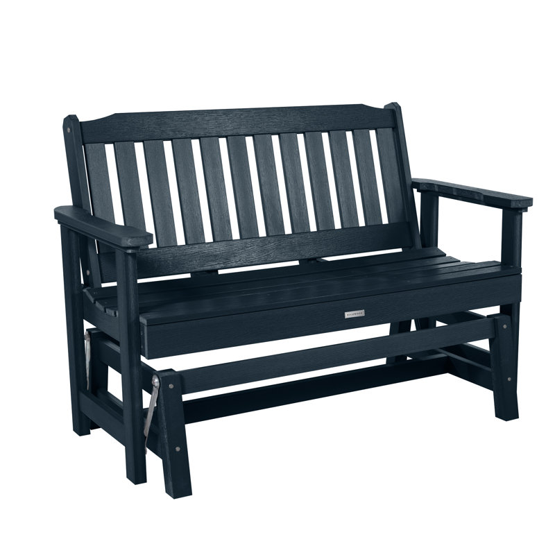 Fauteuil oscillant d'extérieur Lehigh, Bleu fédéral