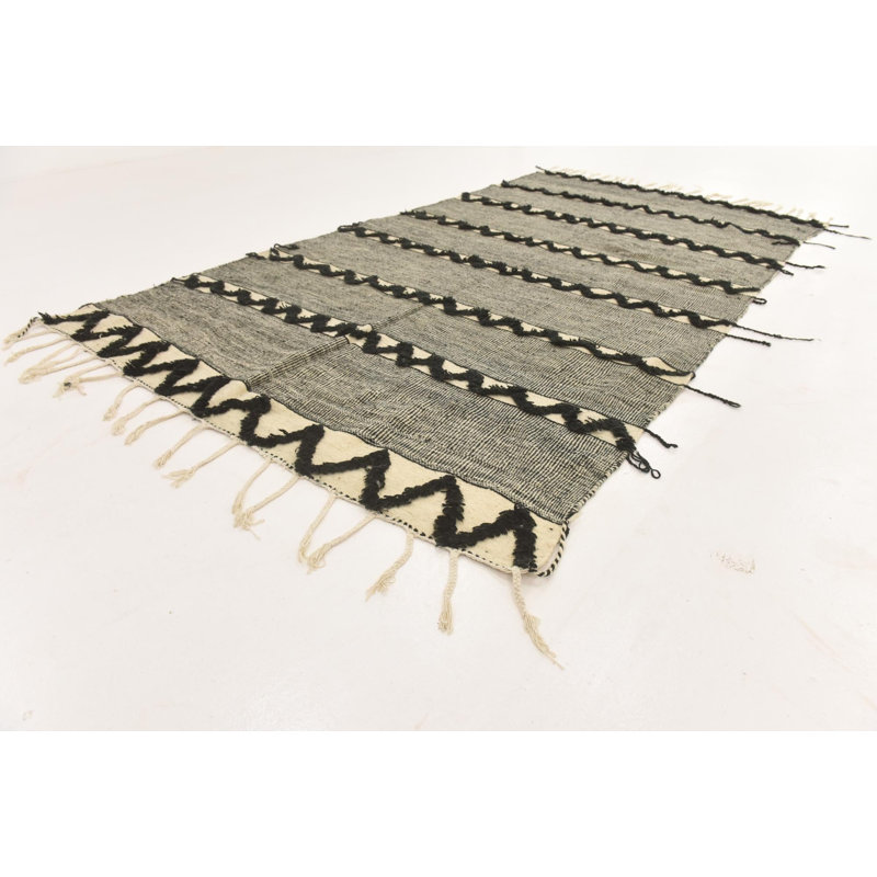 Tapis de couloir noir Julian