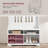 Chalemet Hall Tree 39.4'' Wide with Bench and Shoe Storage-447146493