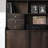English style solid wood bookcase