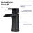 Single-handle Bathroom Faucet with Drain Assembly