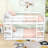 Dragulina Kids Twin Over Twin Bunk Bed-120888603