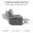 Upholstered 83'' Reclining Sofa