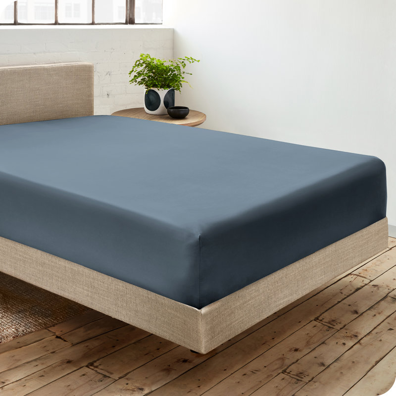 Twin XL Bering Sea Organic Cotton Percale Fitted Sheet
