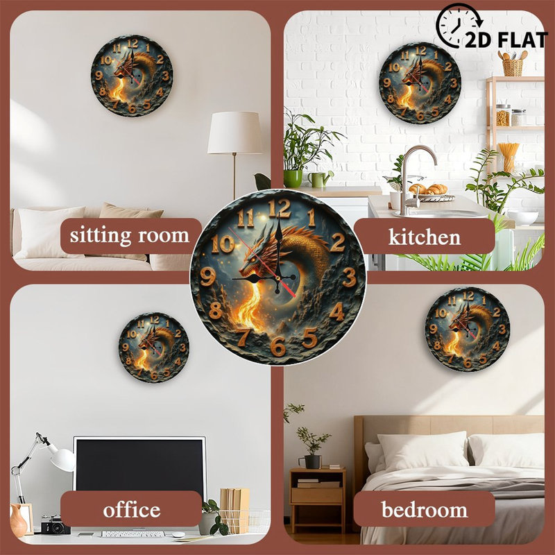 Horloge Dragon