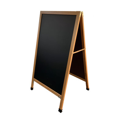 A-Frame Sidewalk Composition Chalkboard