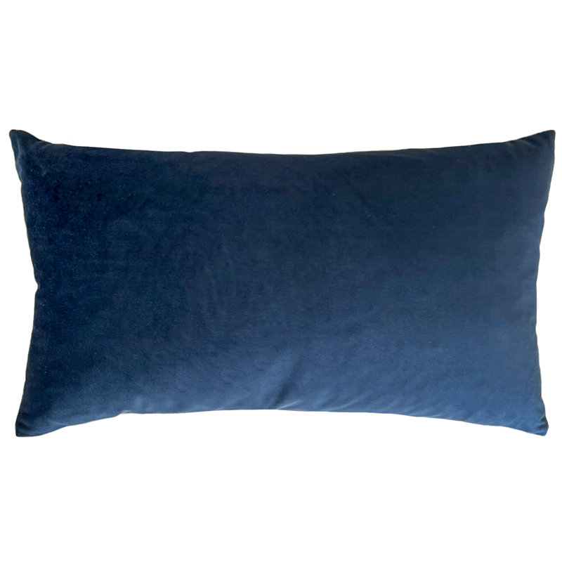 Floral Purple Rectangular Throw Cushion, Polyester