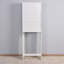 Armoire de rangement de salle de bain en bois au-dessus de la toilette avec tablette réglable, conception compacte et durable
