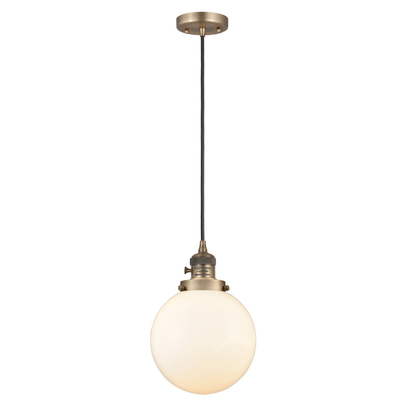 Luminaire suspendu sphère 1 lumière Lorri