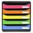 Plastic Stackable Desk Organiser