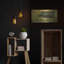  'Forgotten Bench' by Dante Plata Metal Wall Art, 24" x 12"-1633442512