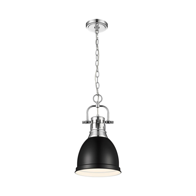 Alethia 1 - Light Pendant, Chrome, Matte Black