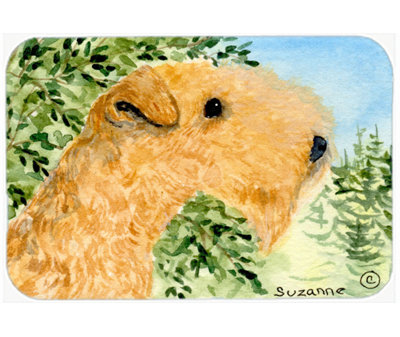 Caroline's Treasures Lakeland Terrier Glass Cutting Board