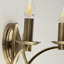 Roldan Mild Steel Candle Wall Light-944917213