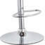 Swivel Adjustable Barstool With Padded Seat And Back-1227344294