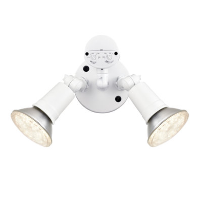 Projecteur d'extérieur de sécurité à 4 lumières de 4,75 po de hauteur - thermolaqué