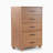 Loft Solid Wood 31.75'' W 5 - Drawer Dresser-79066563