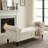 Velvet Upholstered Storage Bench-1637236181