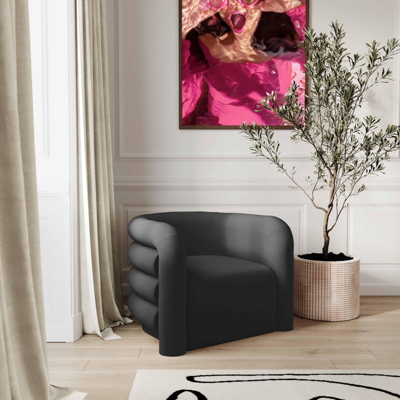 Méridienne Curves, Velours noir