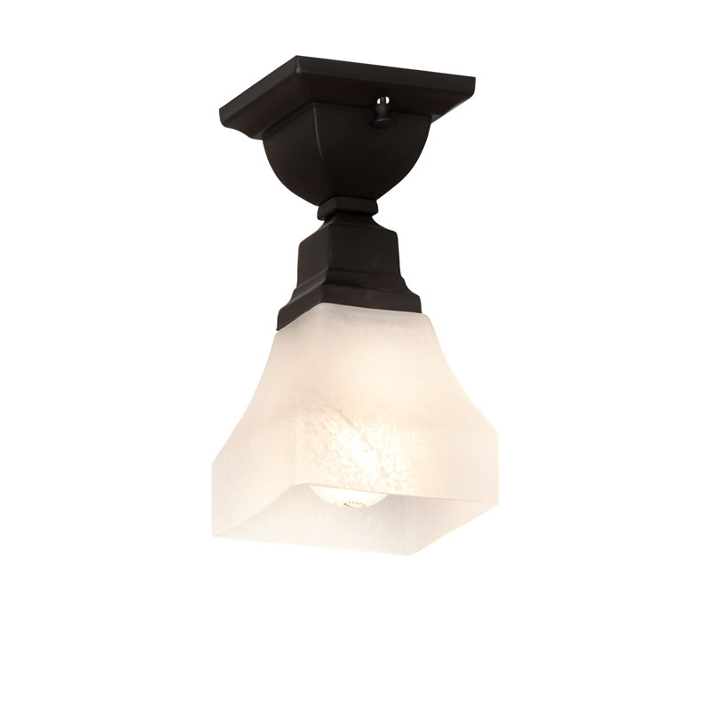 Holguin Glass Semi Flush Mount