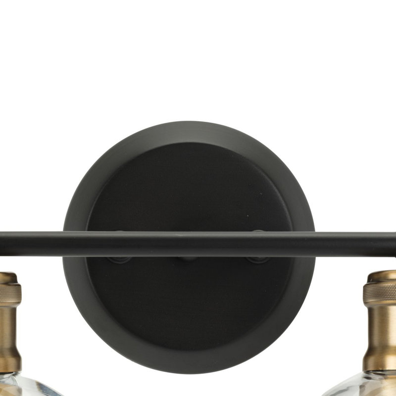 Nadya 2 - Light Dimmable Vanity Light, Antique Bronze/Black