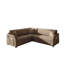 Canapé-lit en L avec lit escamotable, canapé-lit convertible surdimensionné avec poche latérale et port USB, canapé modulaire rembourré en peluche-1240027104